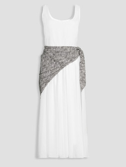 WW64K The Very Collection Detachable Scarf Strappy Midi Dress £48