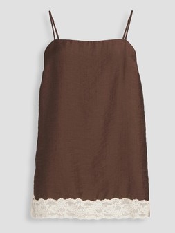 WXVYW The Very Collection Lace Trim Square Neck Cami £25