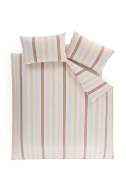 WYQCV The Very Collection Aya Cotton Stripe Duvet Set £50