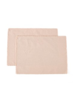 WYQEE Very x Michelle Keegan Home Cotton and Linen Blend Placemats with Raw Edge - Set of 2 £12