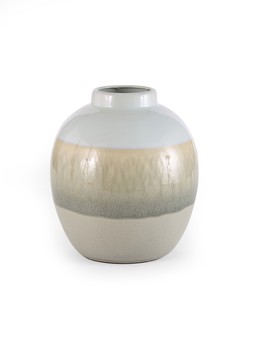 WZFFB The Very Collection Grey Reactive Glaze Vase £30