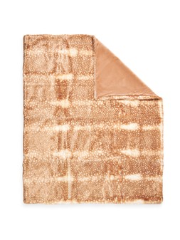X52QL The Very Collection Fawn Faux Fur Throw £59