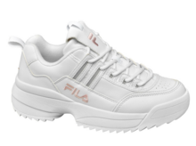 FILA White and Pink Chunky Trainer