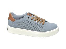 Deichmann Bench Pastel Blue Lace Up Trainer, &pound;29.99