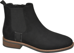 Deichmann Black Chelsea Boot, &pound;29.99