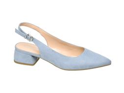 Deichmann Blue Slingback Low Heel, &pound;22.99