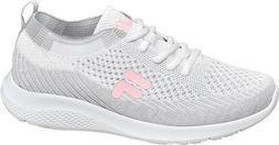 Deichmann Fila White & Grey Lace-up Trainer