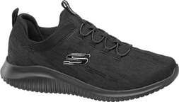 Deichmann Mens Skechers Black Lace-Up Trainers, &pound;44.99