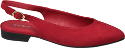Deichmann Red Slingback Ballerina