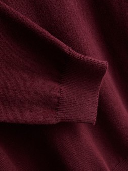 PRIMARK 2PK KNIT SCHOOL JUMPER, BURGUNDY, £8 (6)