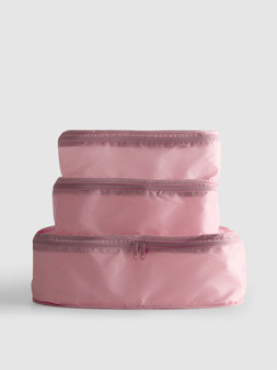 PRIMARK 3PK PACKING CUBE BLUSH £3.50 €3.50 $5 RON17 PLN15 CZK90