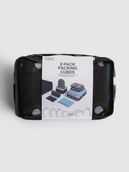 PRIMARK 8 PK PACKING CUBE MULTI £8 €8 $11.50 RON40 PLN34 CZK210