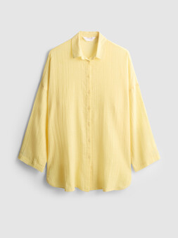 PRIMARK BEACH SHIRT YELLOW £10 €12 $14 RON60 PLN50 CZK310