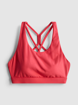 PRIMARK BUTTER STRAPPY CROP TOP CORAL £9 €11 $15 RON54 PLN47 CZK285