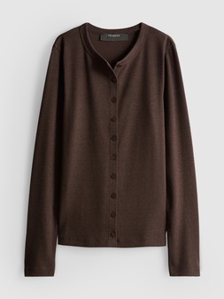 PRIMARK BUTTON DOWN TOP BROWN £7 €9 NE€10 $13 RON44 PLN39 CZK235