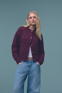 PRIMARK CARDIGAN BURGUNDY £14 €16 NE€18 $20 RON80 PLN70 CZK415