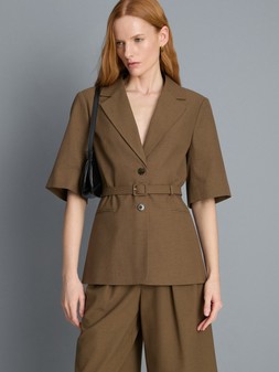 PRIMARK CO BLAZER SHORT SLEEVE, £26, €28, $35, RON135, PLN125, CZK730