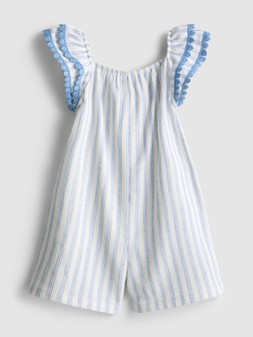 PRIMARK CRINKLE ROMPER LIGHT BLUE £8 €11 $15 RON54 PLN47 CZK285