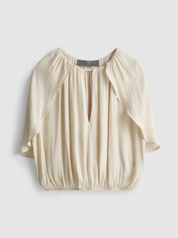 PRIMARK DRAPE TOP ECRU £14 €16 €18 $20 RON80 PLN70 CZK415