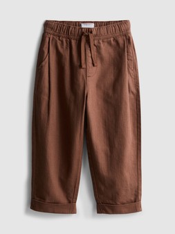 PRIMARK EDIT PLEATED TWILL LEG RED £10 €13 $18 RON65 PLN55 CZK340