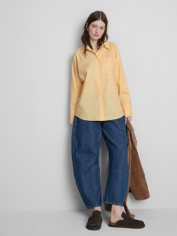 PRIMARK EDIT POPLIN SHIRT, LEMON, £18, €20, $27, RON100, PLN90, CZK520