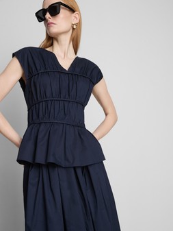 PRIMARK EDIT POPLIN V TOP, £16, €18, $24, RON90, PLN80, CZK470 (5)