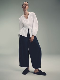 PRIMARK EDIT TIE FRONT BLOUSE, £18, €20, $27, RON100, PLN90, CZK520 (2)