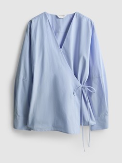 PRIMARK EDIT WRAP POPLIN SHIRT, £18, €20, $27, RON100, PLN90, CZK520 (4)