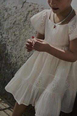 PRIMARK FLOWER LACE DRESS WHITE £8 €11 $15 RON54 PLN47 CZK285 (3)