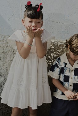PRIMARK FLOWER LACE DRESS WHITE £8 €11 $15 RON54 PLN47 CZK285