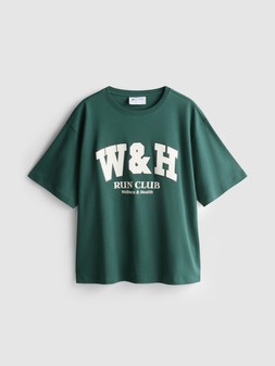 PRIMARK GRAPHIC TEE GREEN £7 €9 $13 RON40 PLN34 CZK210