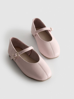 PRIMARK LEATHER BALLERINA BLUSH £16 €20 $28 RON100 PLN90 CZK520