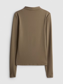 PRIMARK LONG SLEEVE TOP LIGHT BROWN £7 €9 NE€10 $13 RON44 PLN39 CZK235