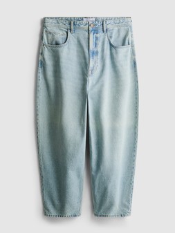 PRIMARK MID RISE BARREL JEANS LIGHT BLUE £16 €20 $30 RON100 PLN90 CZK520