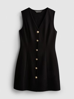PRIMARK MINI DRESS BLACK £14 €16 NE€18 $20 RON80 PLN70 CZK415
