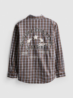 PRIMARK OLDER BOYS LS PRINTED SHIRT, $15 RON54 HUF4000 PLN47 CZK285 €(NE)12 €11 £8 (2)