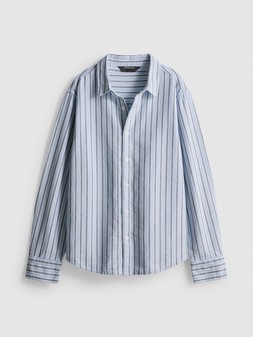PRIMARK OLDER BOYS LS STRIPE OXFORD SHIRT, $14 RON50 HUF3800 PLN43 CZK260 €(NE)11 €10 £8