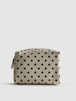 PRIMARK POLKA DOT PU MUB BLACK WHITE £6 €8 $9.50 RON40 PLN34 CZK210