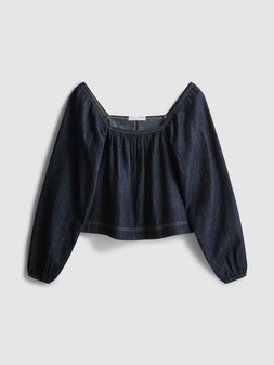 PRIMARK PRESENTS PAU ECHE PE CO PUFF SLEEVE TOP DARK, £16, €18, $24, RON90, PLN80, CZK470, HUF6500