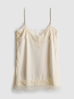PRIMARK PRESENTS PAU ECHE PE OS LACE TRIM CAMI WHITE, £10, €12, RON60, PLN50, CZK310, HUF4400