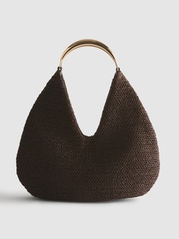 PRIMARK PRESENTS PAU ECHE STRAW FRAME CLUTCH, , £14, €16, $20, RON80, PLN70, CZK415, HUF6000