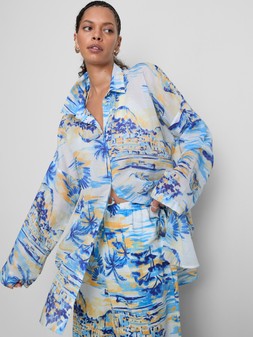 PRIMARK PRINTED BEACH SHIRT, £10, €12, $16, RON60, PLN50, CZK310