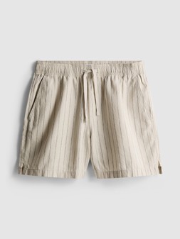 PRIMARK RUGBY LINEN STRIPED SHORT, £14, €16, $20, RON80, PLN70, CZK415