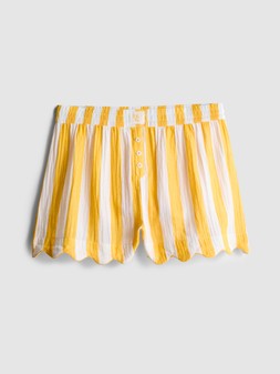 PRIMARK STRIPE PJ SHORT YELLOW £9 €10 $14 RON50 PLN43 CZK260