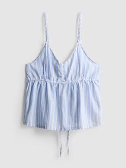 PRIMARK WOVEN OXFORD STRIPE CAMI, £9, €10, $13.50, RON50, PLN43, CZK260, HUF3800