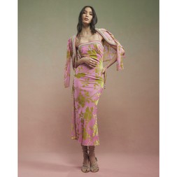 RI Burnout velour maxi dress £75 3