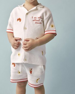 RI Knit Food Shirt Set £32 2