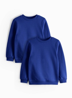 Tu-2 Pack Unisex Royal Blue Sweatshirts 2