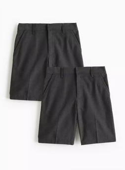 Tu-Grey Classic School Shorts 2 Pack 2