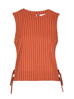 Tu Rust Stripe Shell Co-ord Top, £16